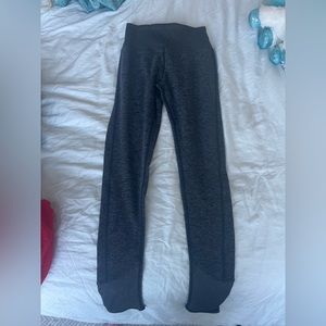 Alo Dark Grey High-Waist Leggings